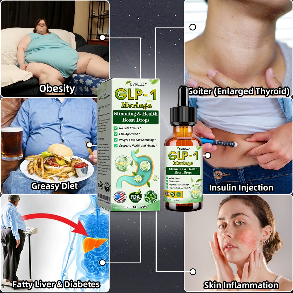 💫Cvreoz® Meglutide Diet & Health Boost Drops( 💫Food-grade fat burner – Developed by The Obesity Society) 💫