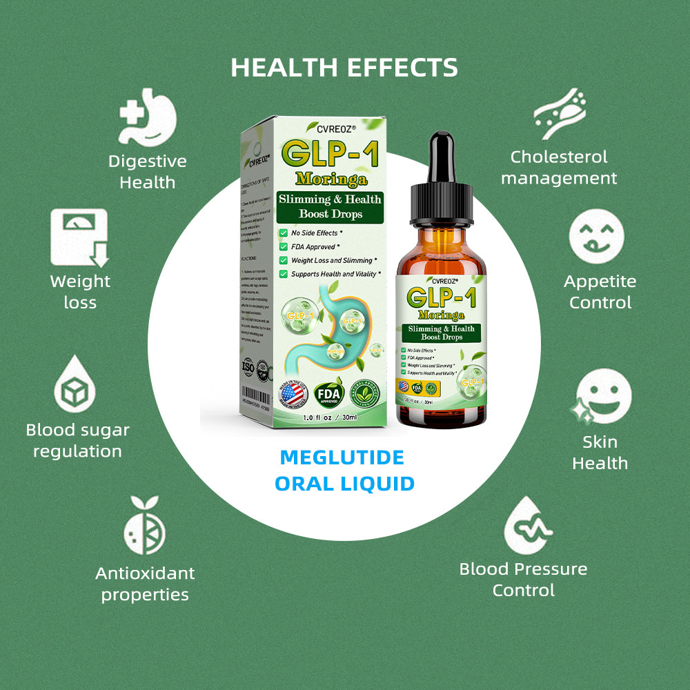 💫Cvreoz® Meglutide Diet & Health Boost Drops( 💫Food-grade fat burner – Developed by The Obesity Society) 💫