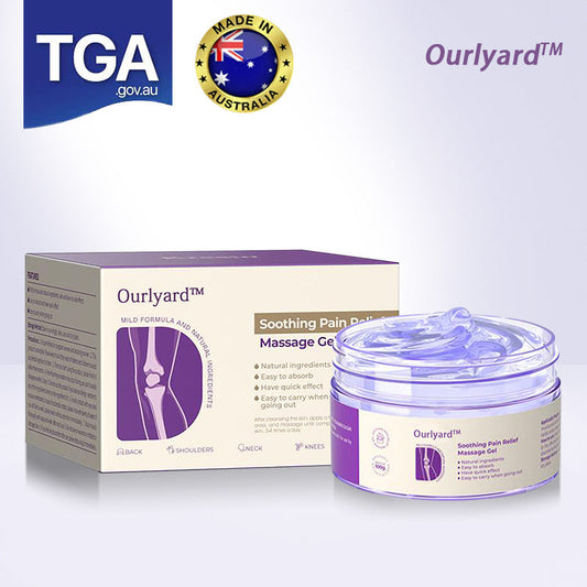 ✅Official Store: Ourlyard™ Turmeric & Emu Oil Arthritis Soothing Pain Relief Massage Gel 👨‍⚕️Australian Osteopathic Association （AOA）Approved